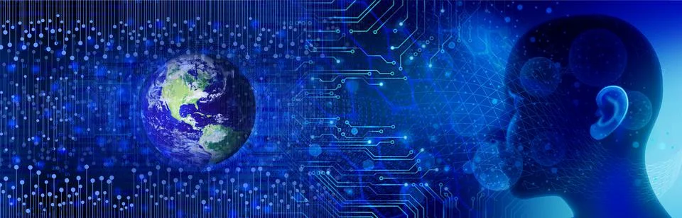 TECHNO-9060 Stock Illustration