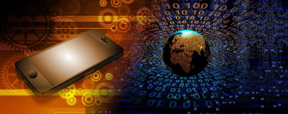 TECHNO-9063 Stock Illustration