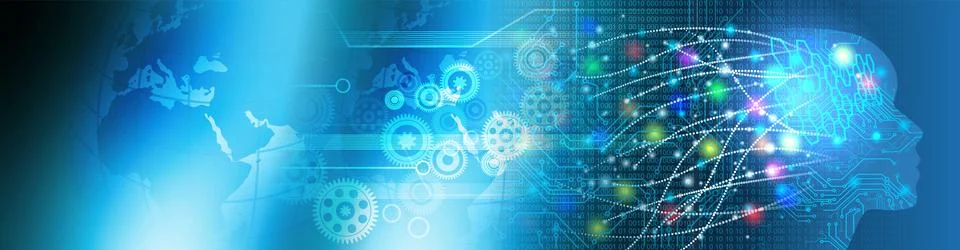 TECHNO-9077 Stock Illustration