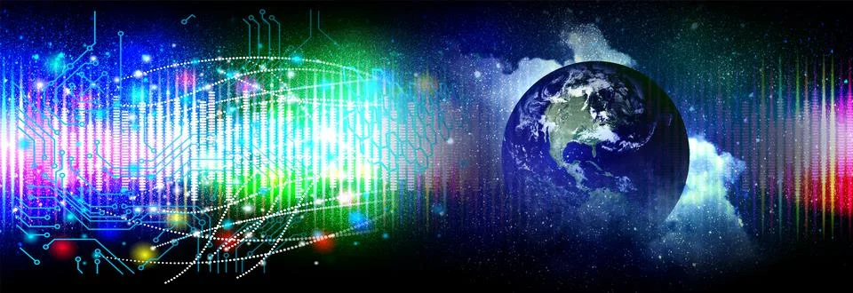 TECHNO-9108 Stock Illustration