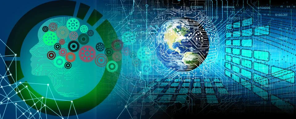 TECHNO-9109 Stock Illustration