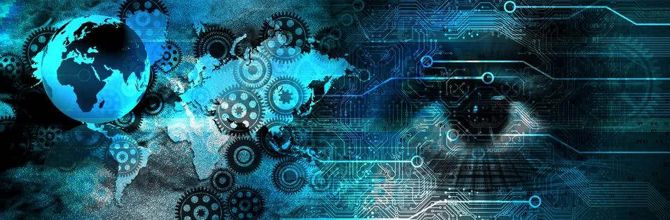 TECHNO-9244 Stock Illustration