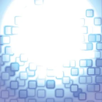 Techno abstract multitude effects Stock Illustration