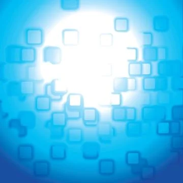 Techno abstract multitude effects Illustrazione stock