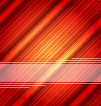 Techno abstract red background, striped texture Stock Illustration