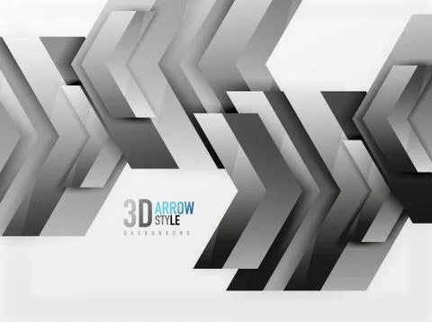 Techno arrow background 스톡 일러스트