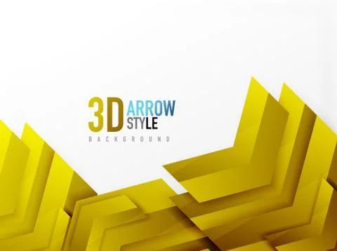 Techno arrow background Stock Illustration