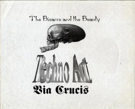 Techno Art - Via Crucis Stockillustratie