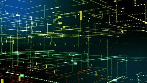 Techno Background 動画素材 145067570