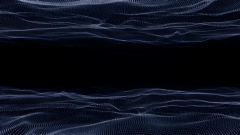 Techno background with glowing particles loop animated Stock Footage 318295623