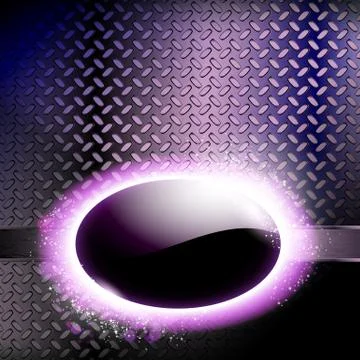 Techno background with light frame. Stock Illustration