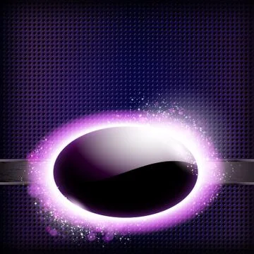 Techno background with light frame. Stock Illustration