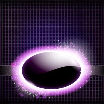 Techno background with light frame. Stock Illustration