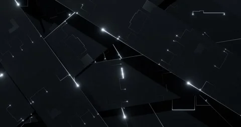 Techno circuit abstract motion background loop animated Stock Footage 325194115