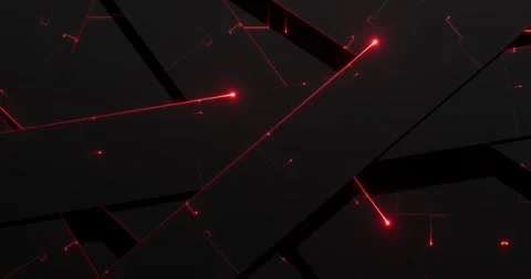 Techno circuit abstract motion background loop animated Video stock 325194116