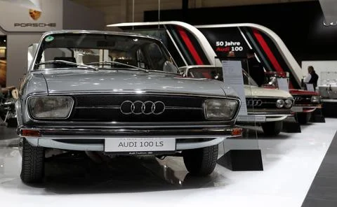 Techno Classica for classic and vintage cars in Essen, Germany - 21 Mar 2018 Stock Photos
