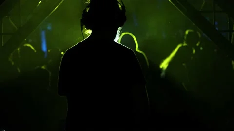 Techno Dance Stock Footage 156938595