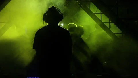 Techno Dance Stock Footage 156938655