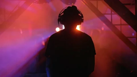 Techno Dance Stock Footage 156938677