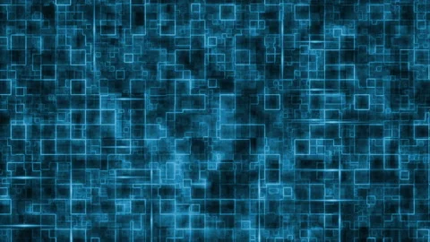 Techno Digital Background Stock Footage 154241606