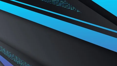 Techno digital Blue Black Neon Glow Glitter Background Stock Footage 111407400