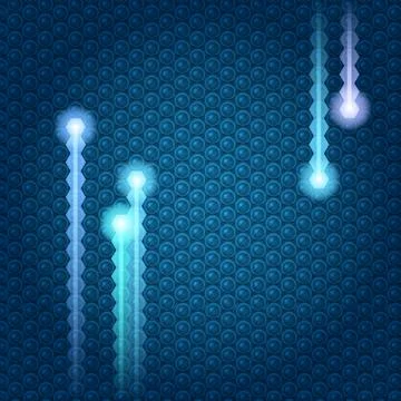 Techno electric texture. vector illustration Stock Illustration