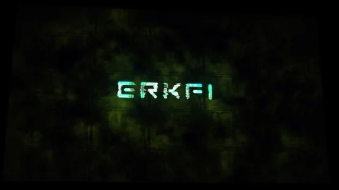 Techno ERROR text animation Video stock 121963136