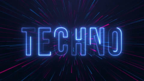 Techno Stock Footage 189743391
