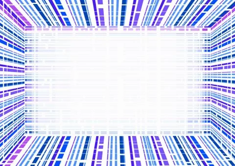 Techno frame background Stock Illustration