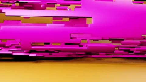 Techno geometric line motion graphics background Stock Footage 232192292