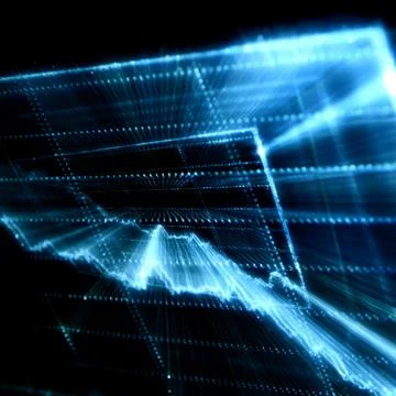 Techno graph Stock Photos