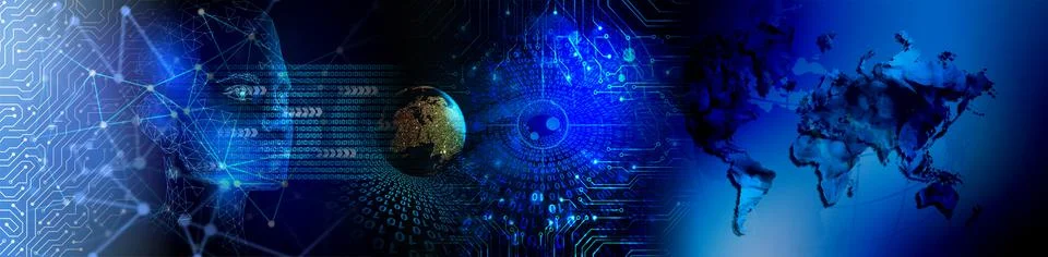 Techno-logy-1009 스톡 일러스트