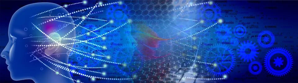 Techno-logy-1023 스톡 일러스트