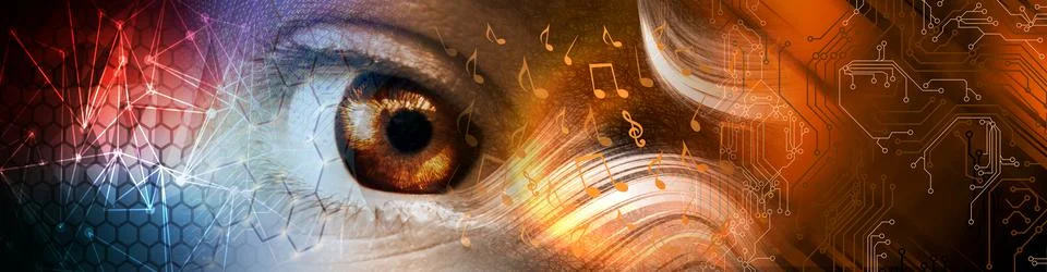 Techno-logy-1029 Illustrazione stock