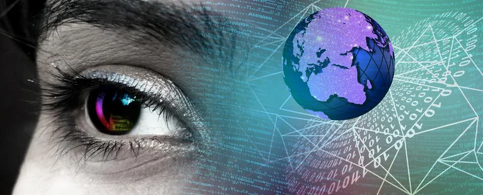 Techno-logy-1036 Illustrazione stock