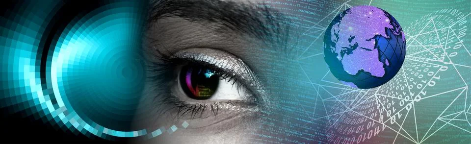 Techno-logy-1037 스톡 일러스트