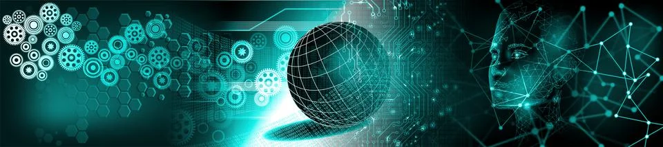 Techno-logy-1055 스톡 일러스트