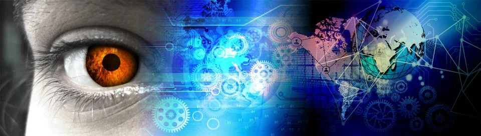 Techno-logy-1056 스톡 일러스트