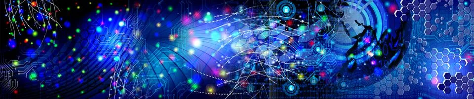 Techno-logy-1067 Illustrazione stock