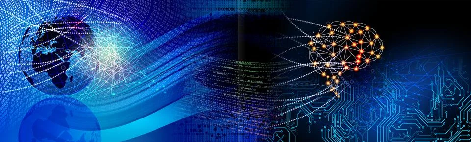 Techno-logy-1071 스톡 일러스트