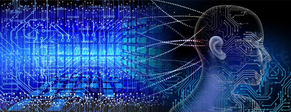 Techno-logy-1085 Stock Illustration