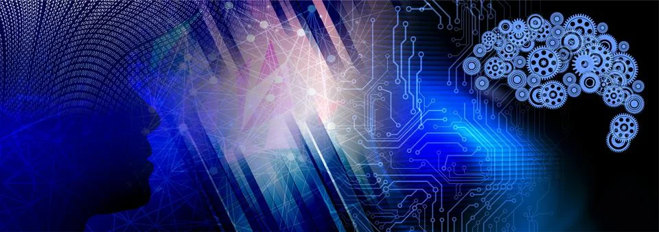 Techno-logy-1088 Stock Illustration
