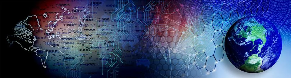 Techno-logy-1089 Stock Illustration