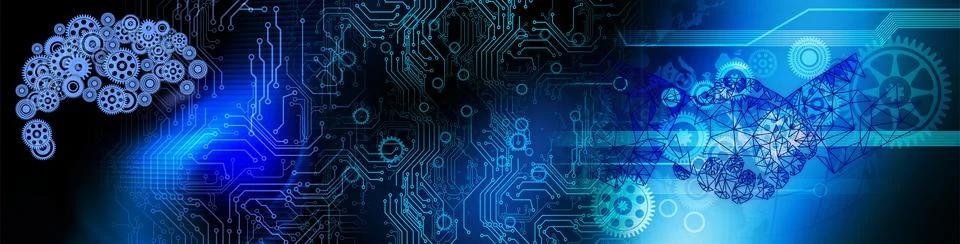 Techno-logy-1091 Stock Illustration