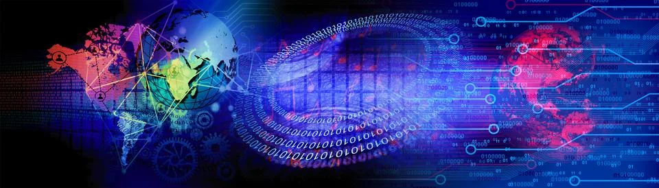 Techno-logy-1095 Stock Illustration