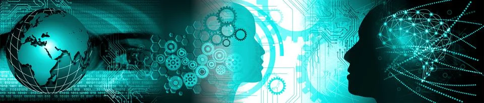 Techno-logy-1100 Stock Illustration