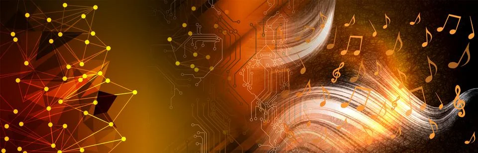Techno-logy-1105 Stock Illustration