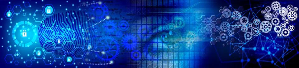 Techno-logy-1111 Stock Illustration