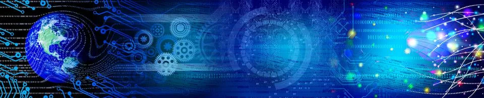 Techno-logy-1112 Stock Illustration