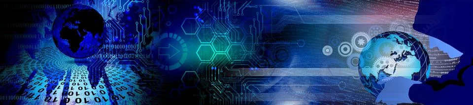 Techno-logy-1113 Stock Illustration